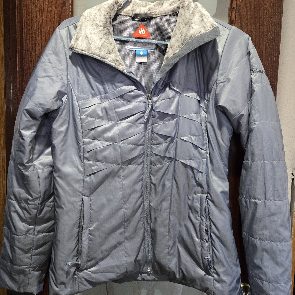 Columbia Women's Dusty Blue Omni Heat Jacket